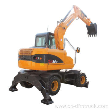 0.3cbm bucket capacity wheel excavator